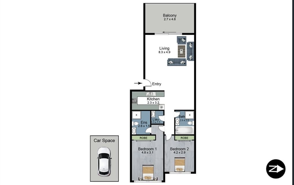 Spacious First Floor Unit - Image 9
